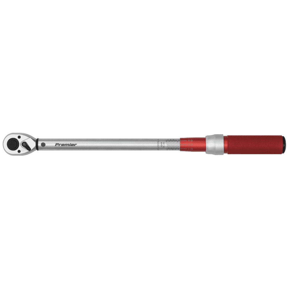 Premier Calibrated Micrometer Torque Wrench 1/2"Sq Drive 40-220Nm : Model No-STW904