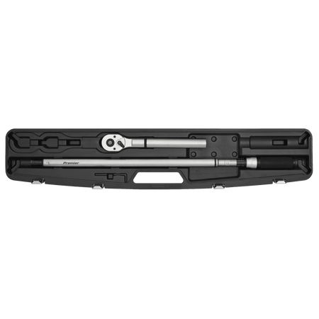 Premier Calibrated Micrometer Torque Wrench 3/4"Sq Drive 160-800Nm : Model No-STW907