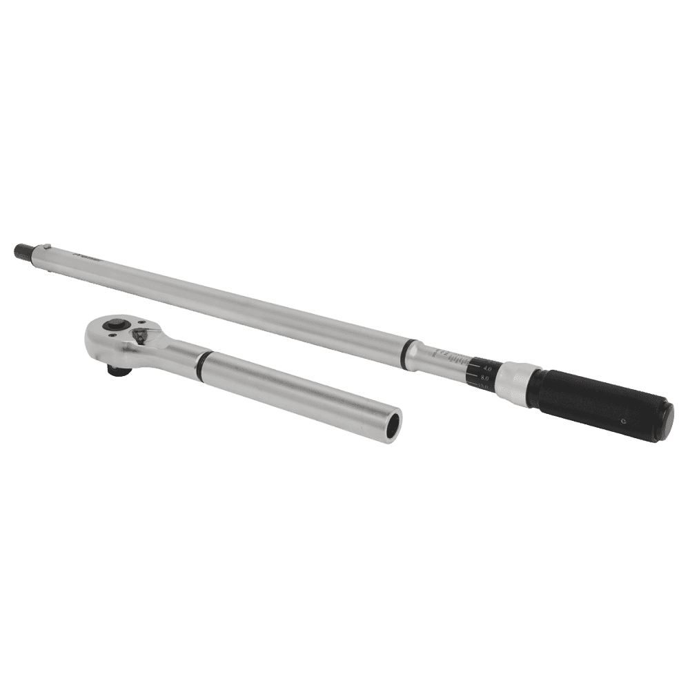Premier Calibrated Micrometer Torque Wrench 3/4"Sq Drive 160-800Nm : Model No-STW907