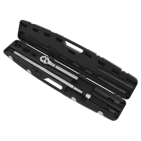 Premier Calibrated Micrometer Torque Wrench 3/4"Sq Drive 160-800Nm : Model No-STW907