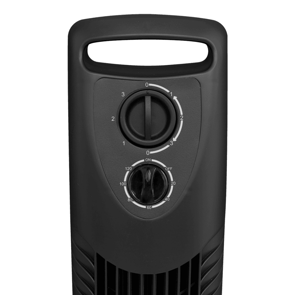 Oscillating Tower Fan 3-Speed 30" 230V Model No-STF30