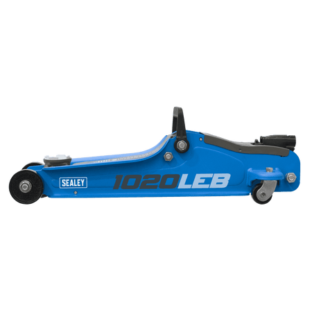 Trolley Jack 2tonne Low Entry Short Chassis - Blue Model No-1020LEB