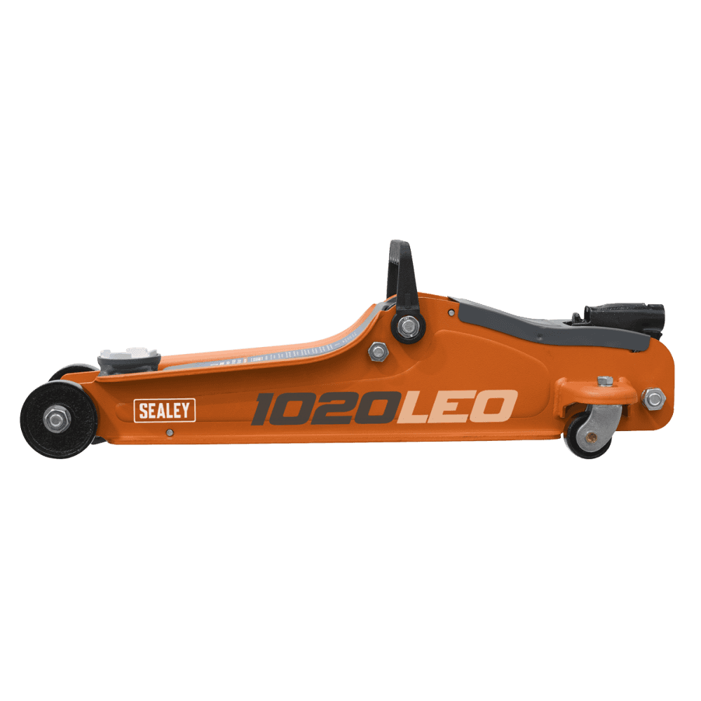 Trolley Jack 2tonne Low Entry Short Chassis - Orange Model No-1020LEO