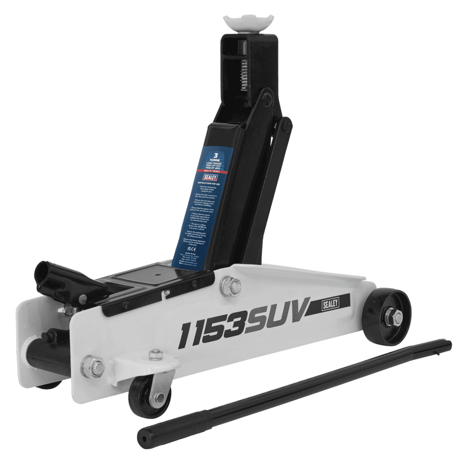 Long Chassis High Lift SUV Trolley Jack 3tonne Model No-1153SUV