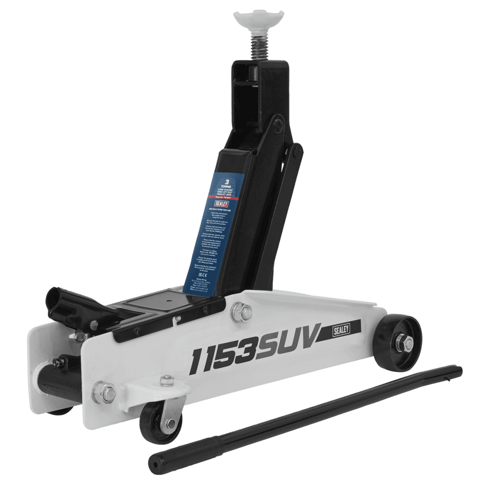 Long Chassis High Lift SUV Trolley Jack 3tonne Model No-1153SUV