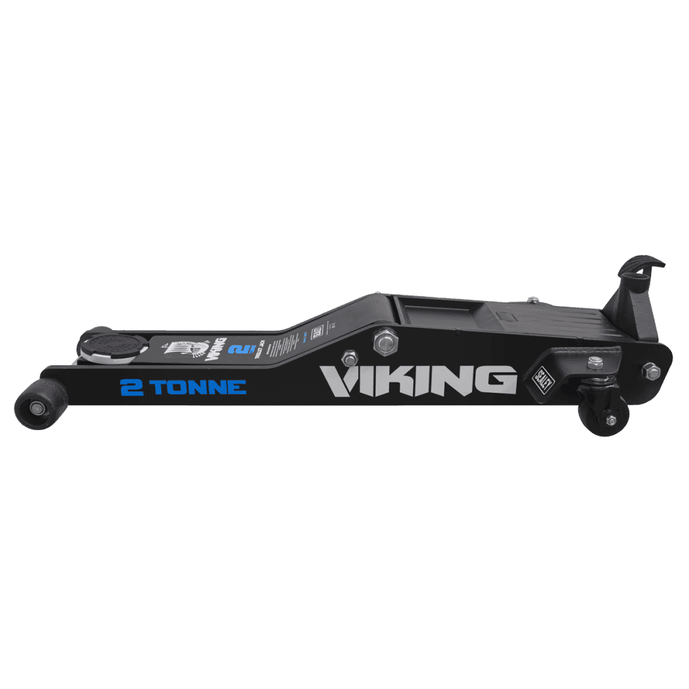 Viking Low Entry Long Reach Trolley Jack 2tonne with Rocket Lift Model No-2100TB