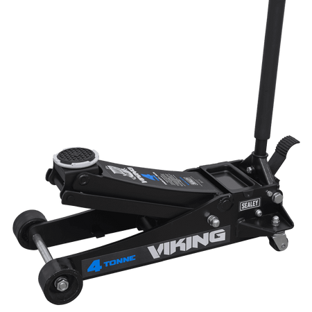 Viking Tyre Bay Trolley Jack 4tonne Low Entry with Rocket Lift Model No-4040TB