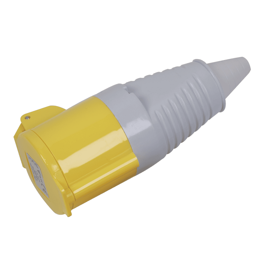 Yellow Socket 110V 16A Model No-WC11016