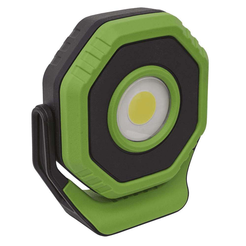 360° Rechargeable Pocket Floodlight with Magnet 14W COB LED - Green : Model No-LED1400P