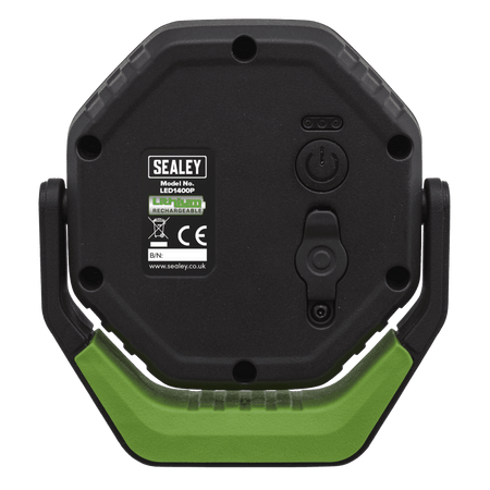 360° Rechargeable Pocket Floodlight with Magnet 14W COB LED - Green : Model No-LED1400P