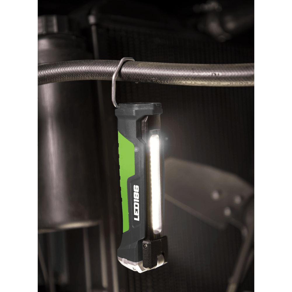 Rechargeable Slim Folding Inspection Light 6W COB LED & 1W SMD LED Lithium-ion : Model No-LED186