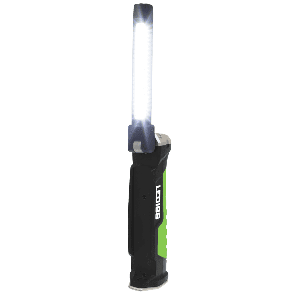 Rechargeable Slim Folding Inspection Light 6W COB LED & 1W SMD LED Lithium-ion : Model No-LED186
