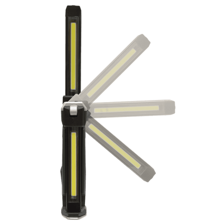 Rechargeable Slim Folding Inspection Light 6W COB LED & 1W SMD LED Lithium-ion : Model No-LED186