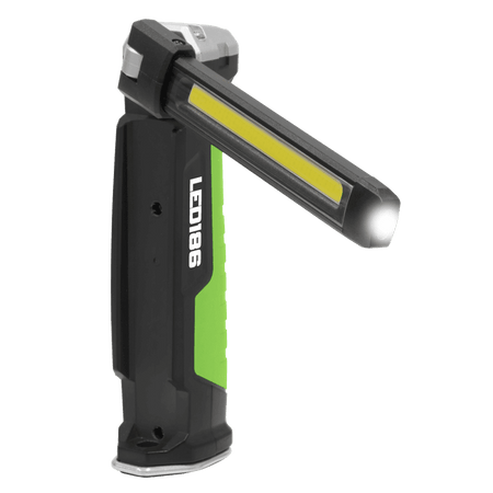 Rechargeable Slim Folding Inspection Light 6W COB LED & 1W SMD LED Lithium-ion : Model No-LED186