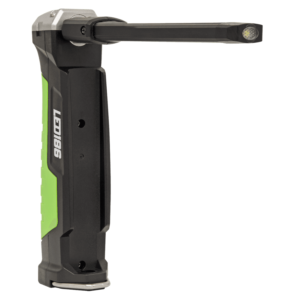 Rechargeable Slim Folding Inspection Light 6W COB LED & 1W SMD LED Lithium-ion : Model No-LED186