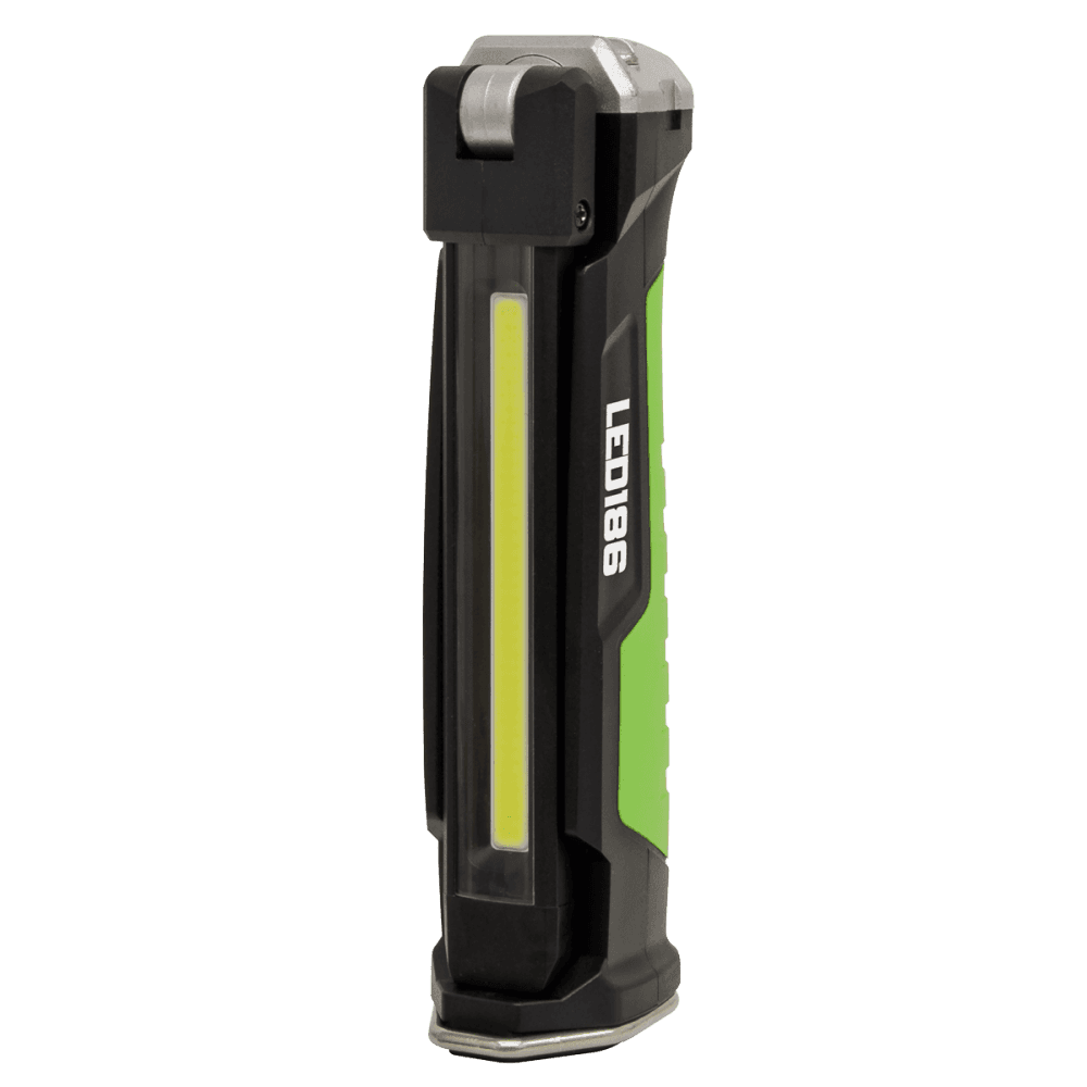 Rechargeable Slim Folding Inspection Light 6W COB LED & 1W SMD LED Lithium-ion : Model No-LED186