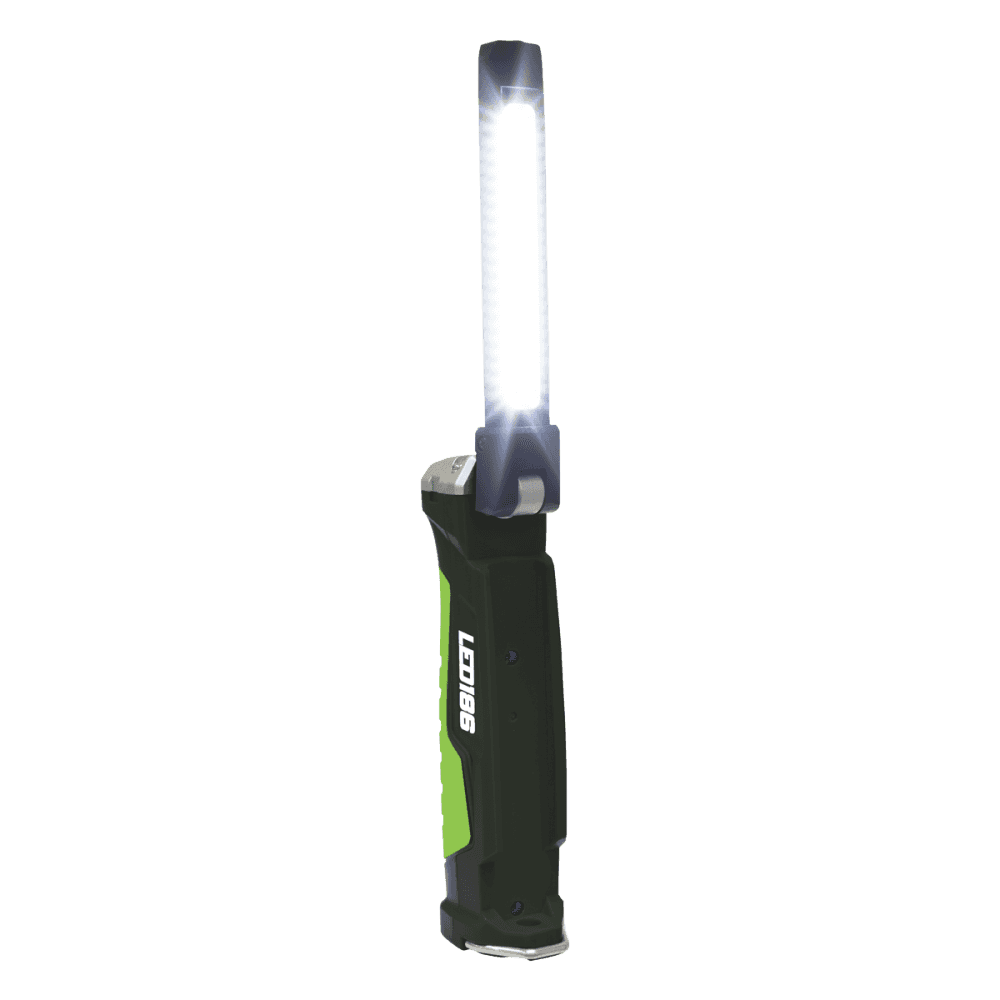 Rechargeable Slim Folding Inspection Light 6W COB LED & 1W SMD LED Lithium-ion : Model No-LED186