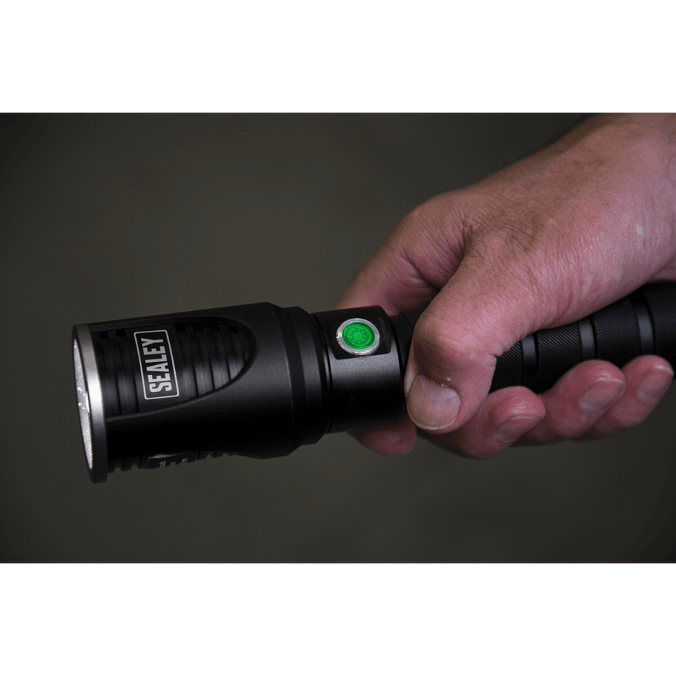 Aluminium Torch 5W CREE XPG LED Adjustable Focus Rechargeable with USB Port Model No-LED4491