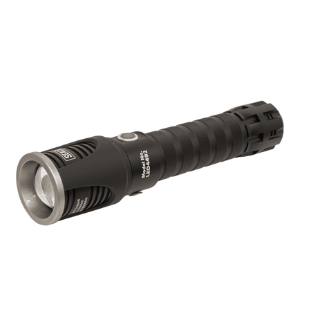 Aluminium Torch 10W CREE XM-L LED Adjustable Focus Rechargeable with USB Port Model No-LED4492