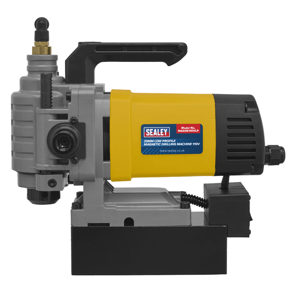 Low Profile Magnetic Drilling Machine 35mm 110V Model No-MAG35110VLP