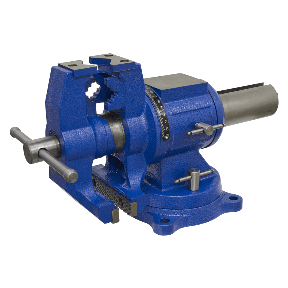 Multifunction Cast Iron Vice with Swivel Base 150mm : Model No-MFV150
