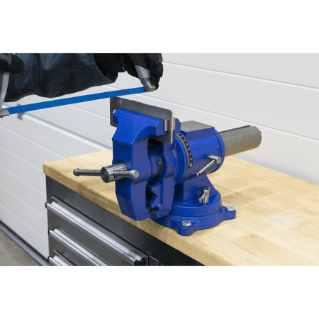Multifunction Cast Iron Vice with Swivel Base 150mm : Model No-MFV150
