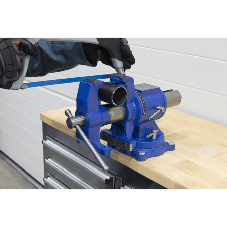 Multifunction Cast Iron Vice with Swivel Base 150mm : Model No-MFV150
