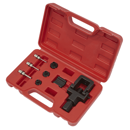 Motorcycle Chain Splitter & Riveting Tool Set - Heavy-Duty Model No-SMC4