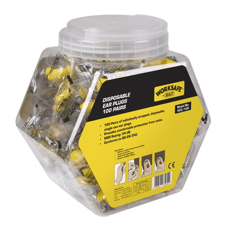 Ear Plugs Disposable - 100 Pairs Model No-403/100