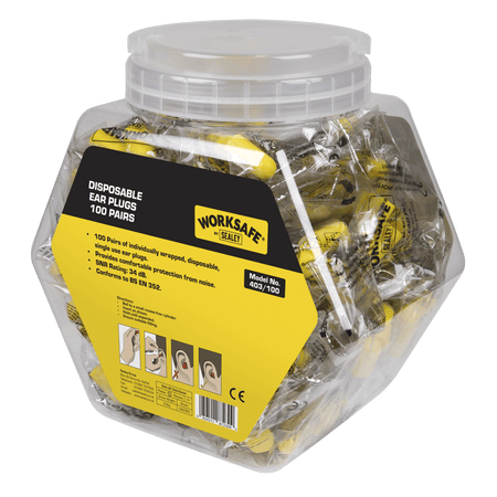 Ear Plugs Disposable - 100 Pairs Model No-403/100