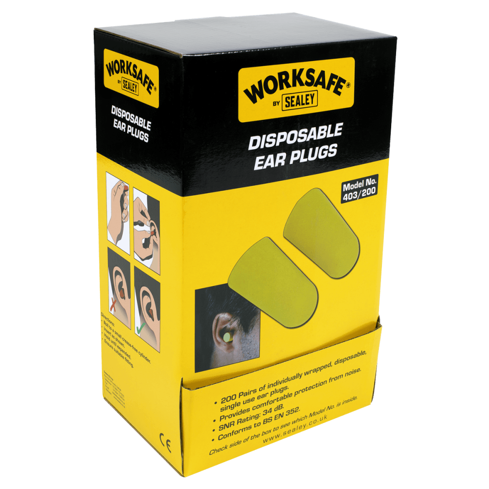 Ear Plugs Disposable - 200 Pairs Model No-403/200