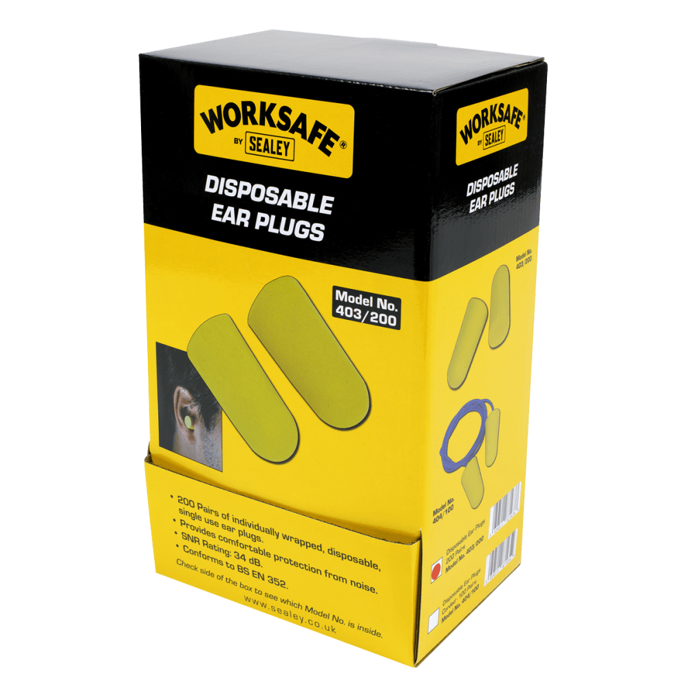Ear Plugs Disposable - 200 Pairs Model No-403/200