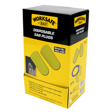Ear Plugs Disposable - 200 Pairs Model No-403/200