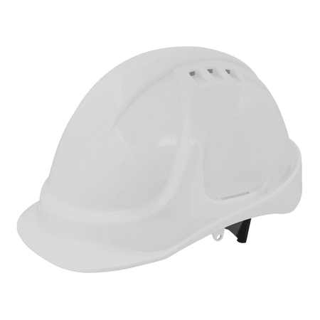 Plus Safety Helmet - Vented (White) Model No-502W