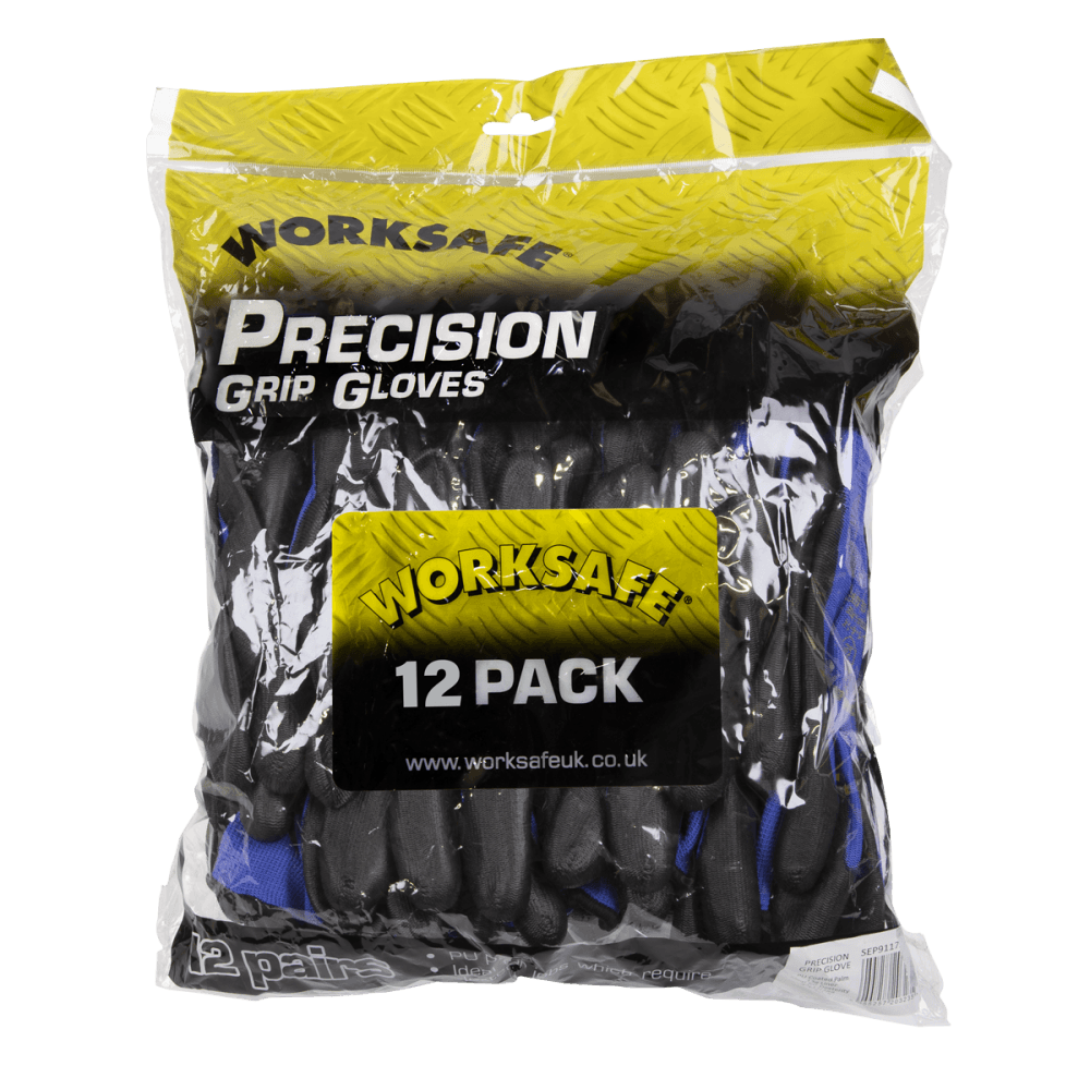 Lightweight Precision Grip Gloves (X-Large) - Pack of 12 Pairs Model No-9117XL/12