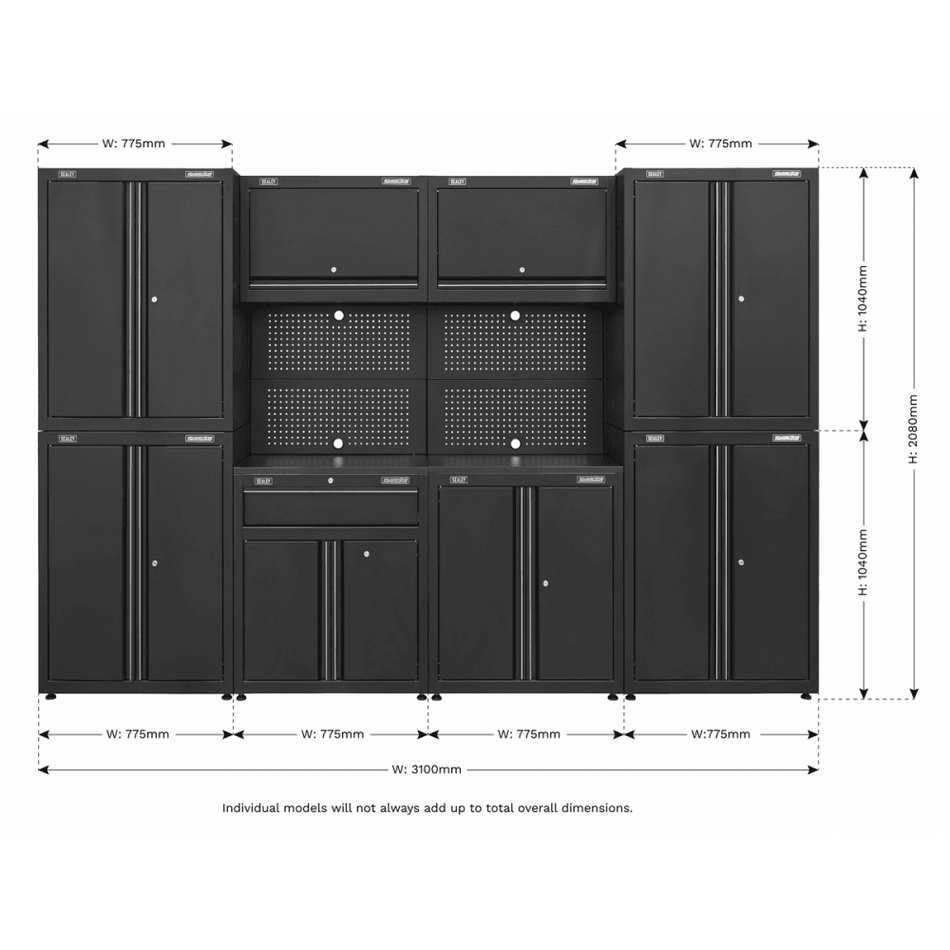 Garage Storage System 10pc Model No-APMS10HFP