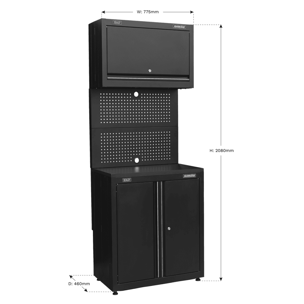 Modular Base & Wall Cabinet Model No-APMS2HFP