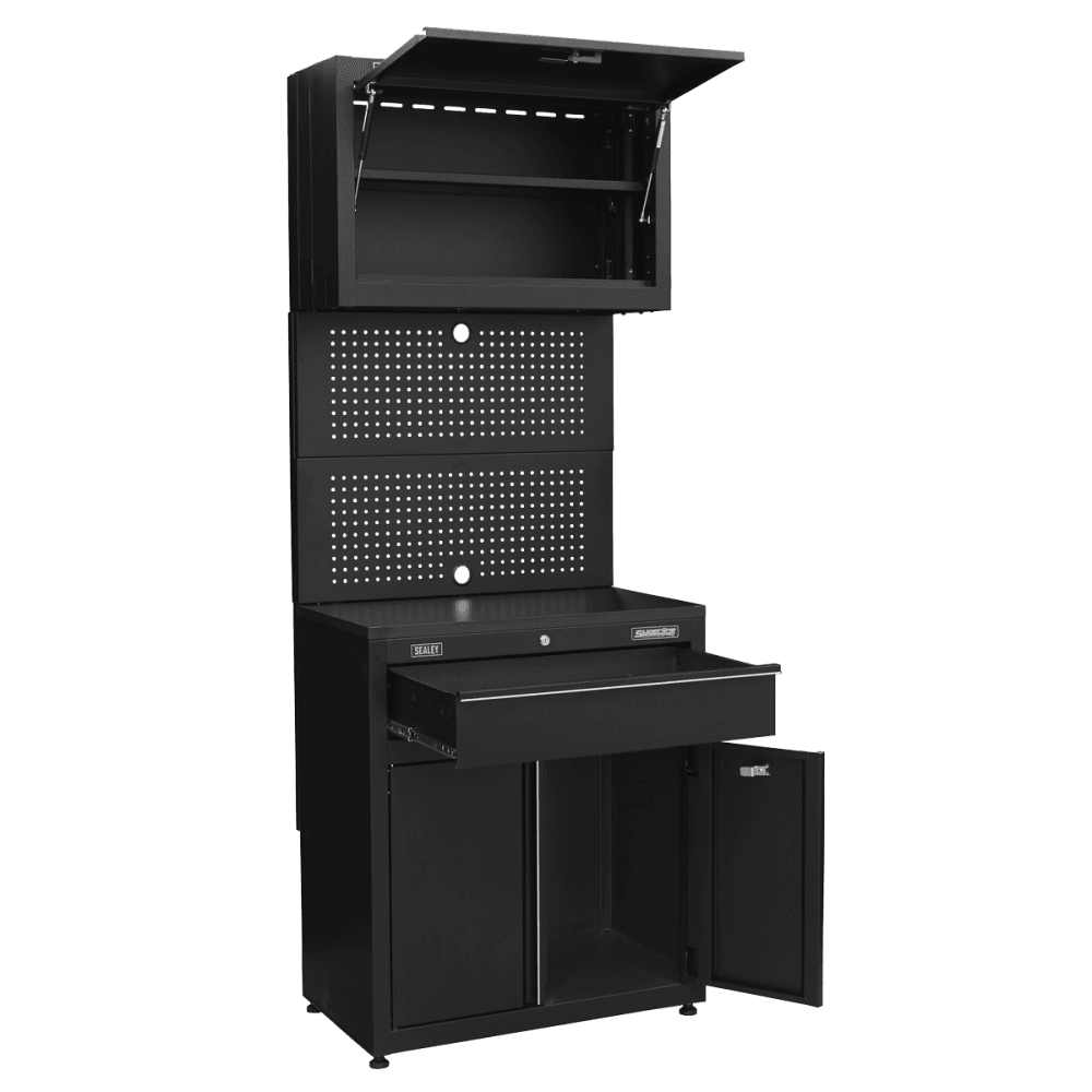 Modular Base & Wall Cabinet with Drawer Model No-APMS2HFPD