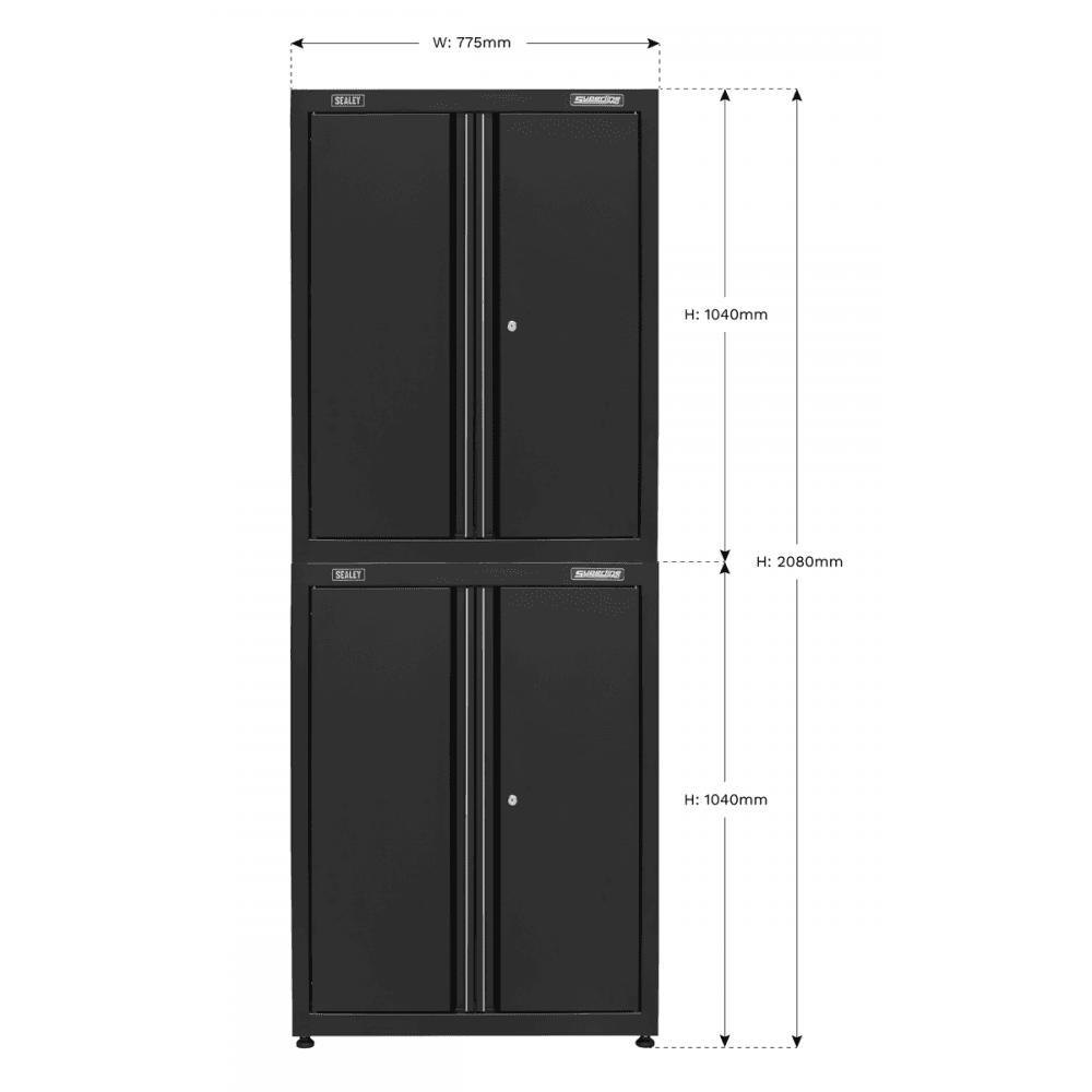 Modular Stacking Cabinet Model No-APMS2HFPS