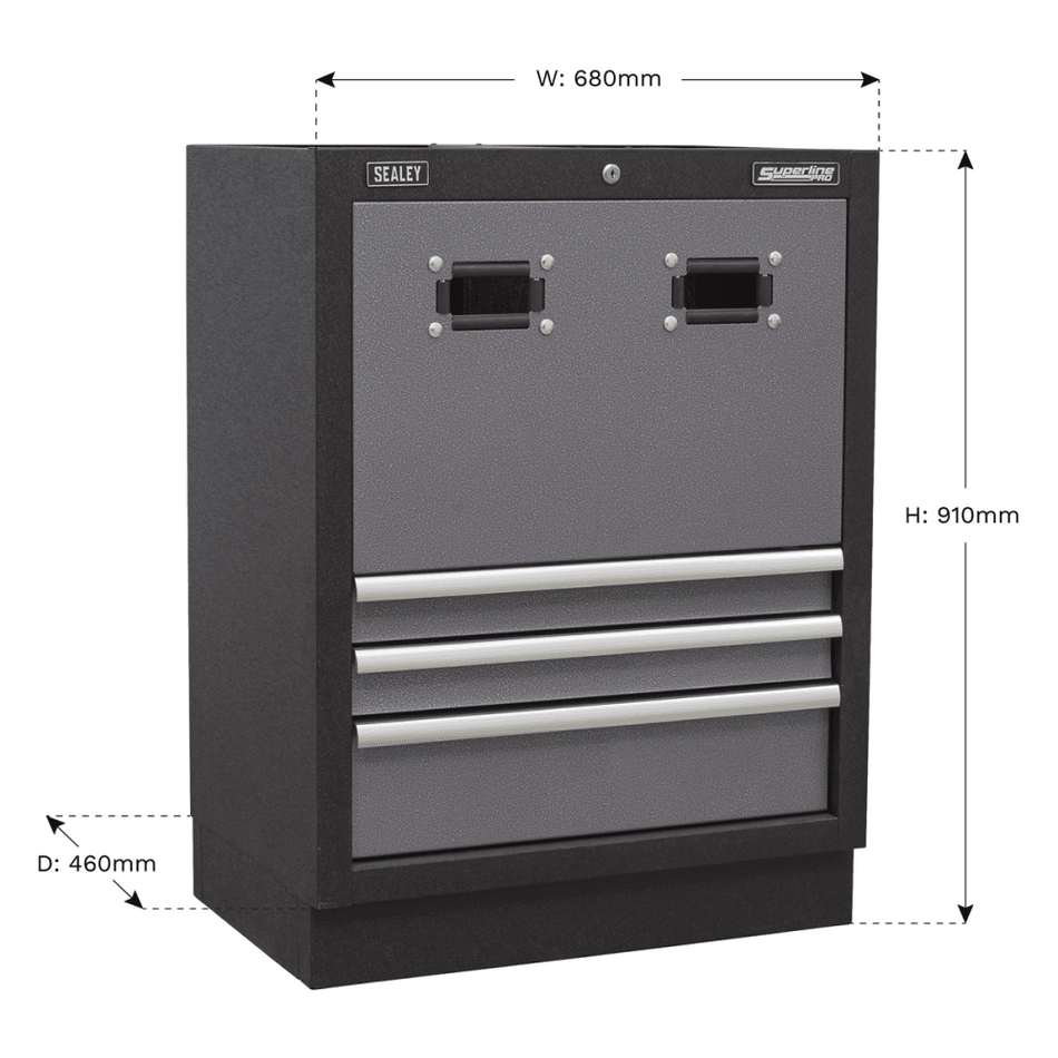 Modular Reel Cabinet 680mm Model No-APMS63