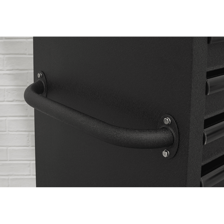 Superline PRO® Black Edition Tower Cabinet with 9 Soft Close Drawers & Power Bar 690mm : Model No-AP2709BE