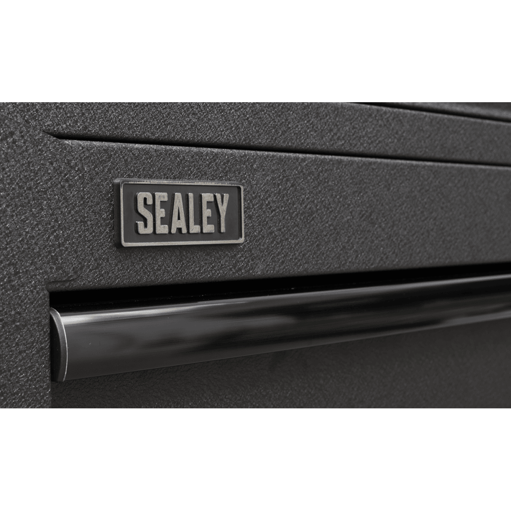 Superline PRO® Black Edition Tower Cabinet with 9 Soft Close Drawers & Power Bar 690mm : Model No-AP2709BE