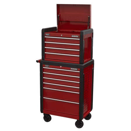 Topchest 4 Drawer & Rollcab 6 Drawer Combination Model No-AP3410STACK