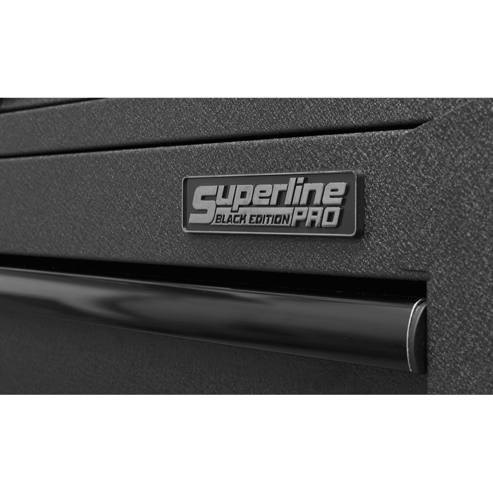 Superline PRO® Black Edition Rollcab with 6 Soft Close Drawers 915mm : Model No-AP3606BE