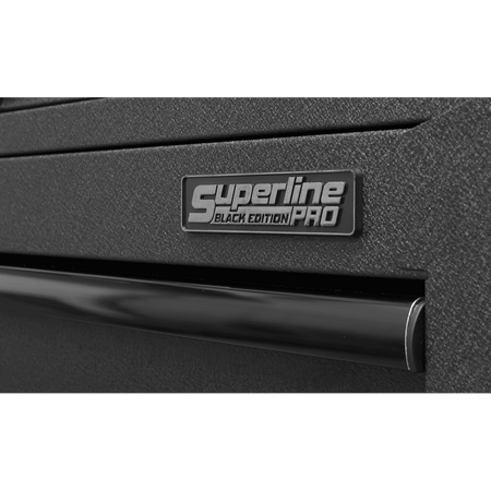 Superline PRO® Black Edition Rollcab with 6 Soft Close Drawers 915mm : Model No-AP3606BE