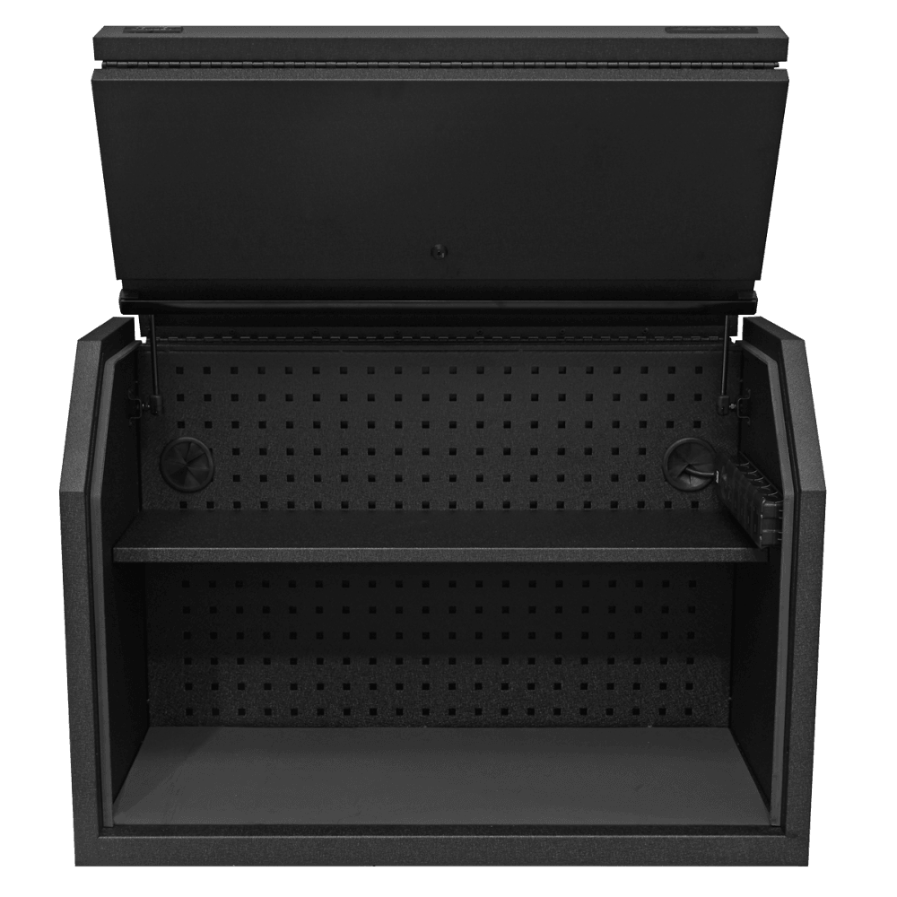 Toolbox Hutch 910mm with Power Strip Model No-AP36HBE