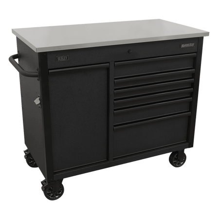 Superline PRO® Mobile Tool Cabinet with Power Tool Charging Drawer 1120mm : Model No-AP4206BE