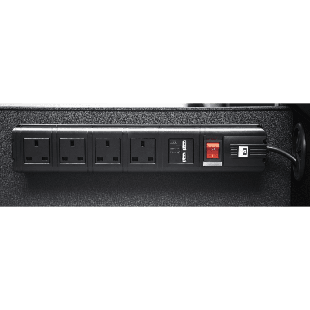 Superline PRO® Mobile Tool Cabinet with Power Tool Charging Drawer 1120mm : Model No-AP4206BE