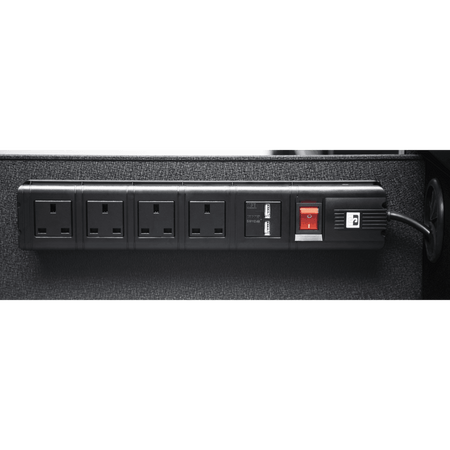Superline PRO® Mobile Tool Cabinet with Power Tool Charging Drawer 1120mm : Model No-AP4206BE