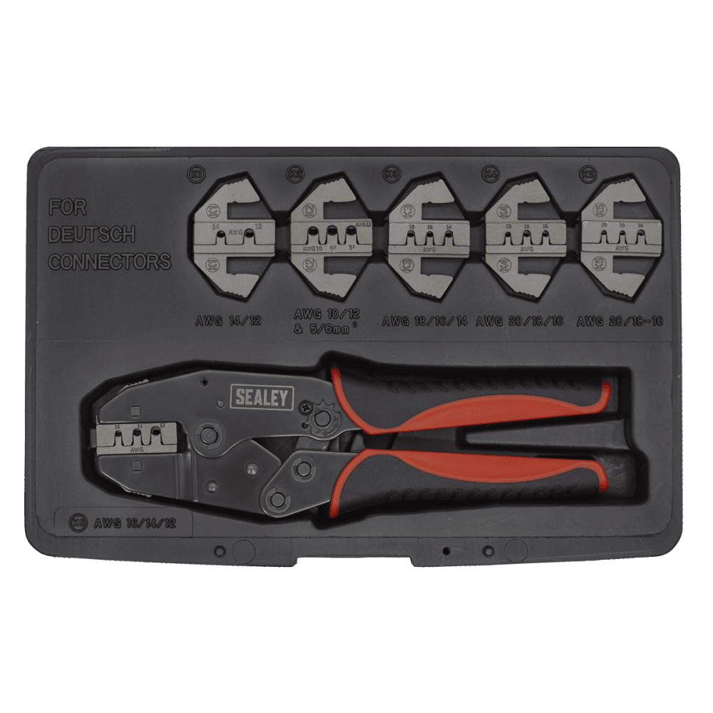 Deutsch Connector Plier Set 7pc Model No-AK3870